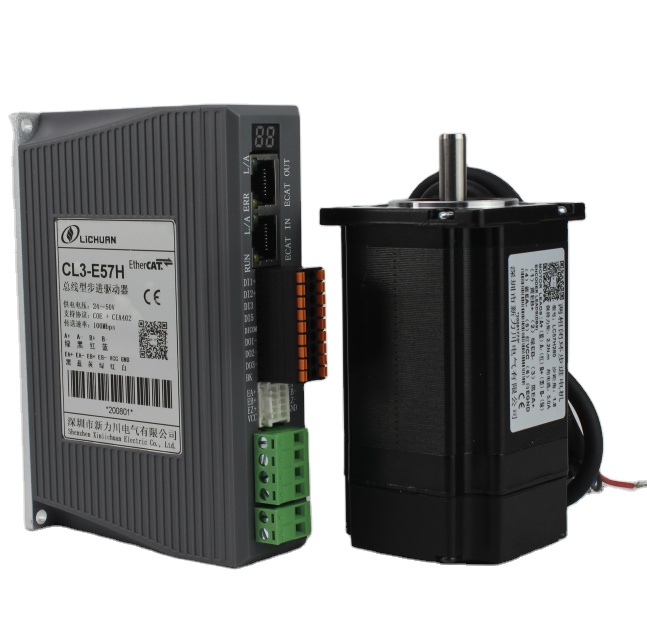 Nema 23 Closed Loop Stepper Motor Driver Kit - ชุดไดรเวอร์มอเตอร์สเต็ปเปอร์แบบ Nema 23 สำหรับระบบ EtherCAT ชุดมอเตอร์สเต็ปเปอร์แบบวงปิด