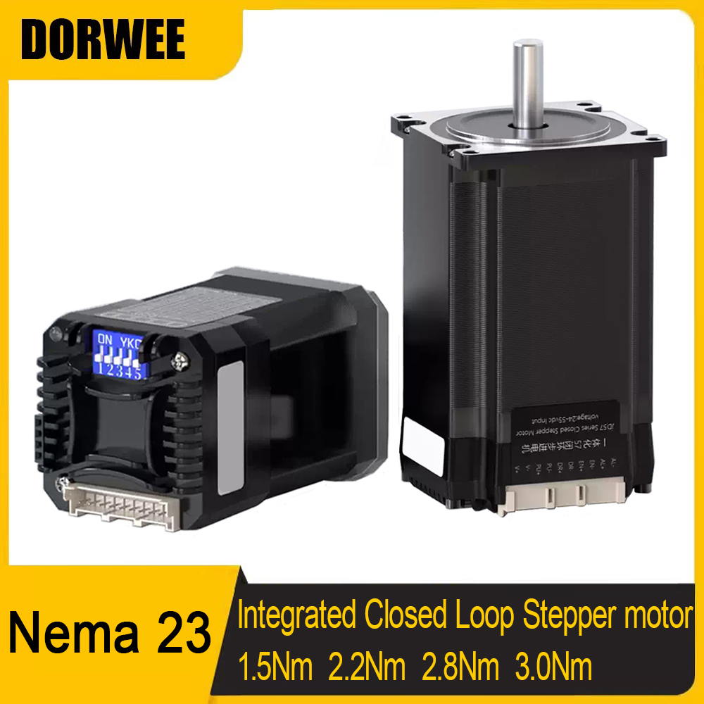 Nema 23 Closed Loop Stepper Motor Driver Kit - มอเตอร์สเต็ปเปอร์แบบวงปิดพร้อมไดรเวอร์ Nema17 42 มม. Nema23 57