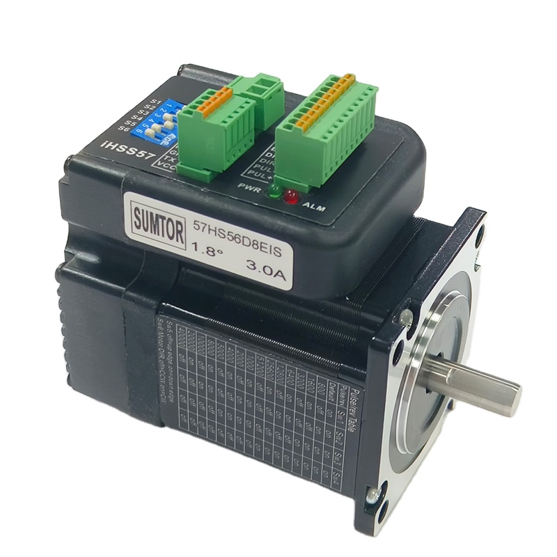 Nema 23 Closed Loop Stepper Motor Driver Kit - มอเตอร์สเต็ปเปอร์แบบวงปิด Nema 23 พร้อมเอนโค้ดเดอร์ 57HS56D8EIS ชุดไดรเวอร์มอเตอร์เซอร์โว