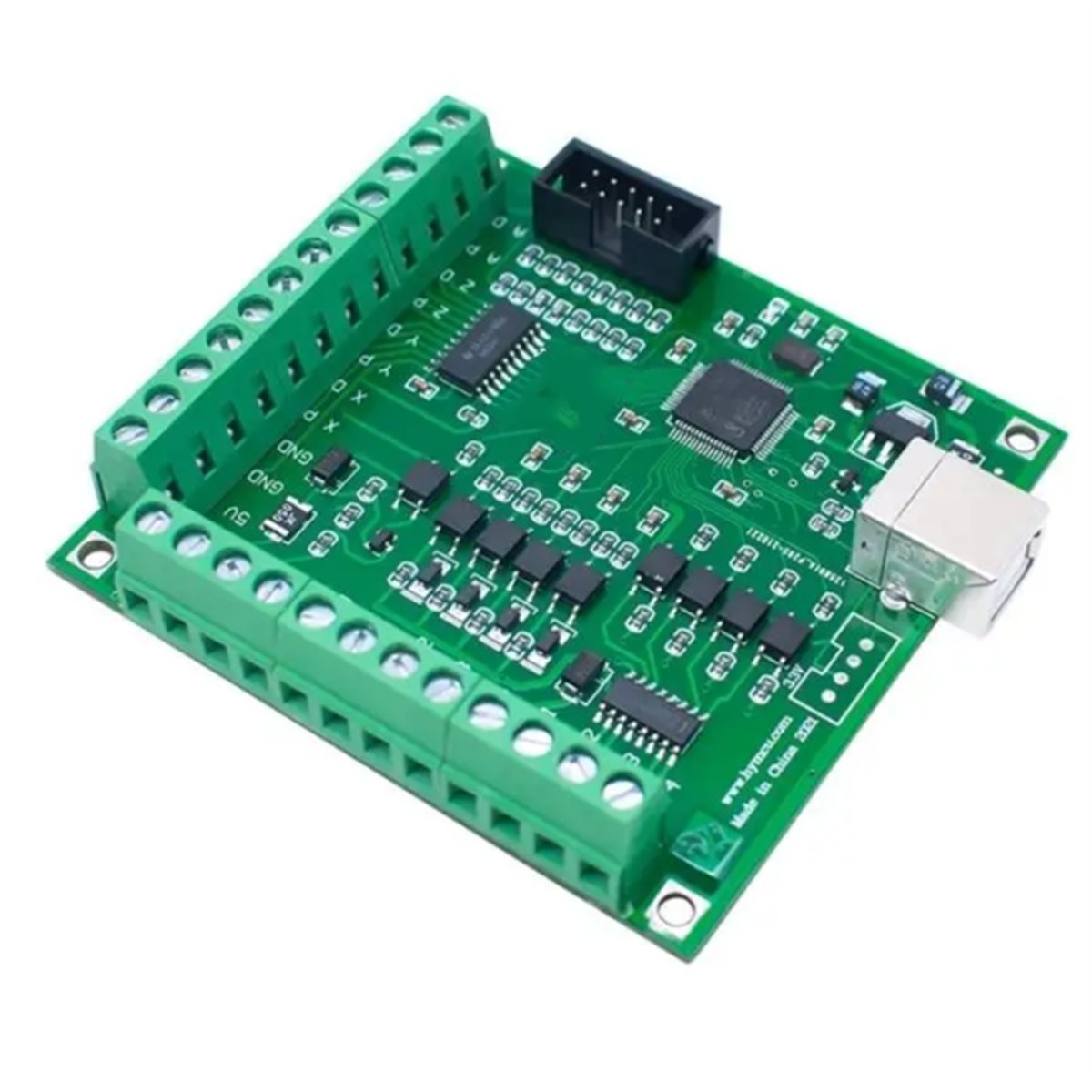 Mach3 Usb Cnc Controller 4 Axis 100Khz - บอร์ดแปลงสัญญาณ FUA@ MACH3 CNC USB 100Khz