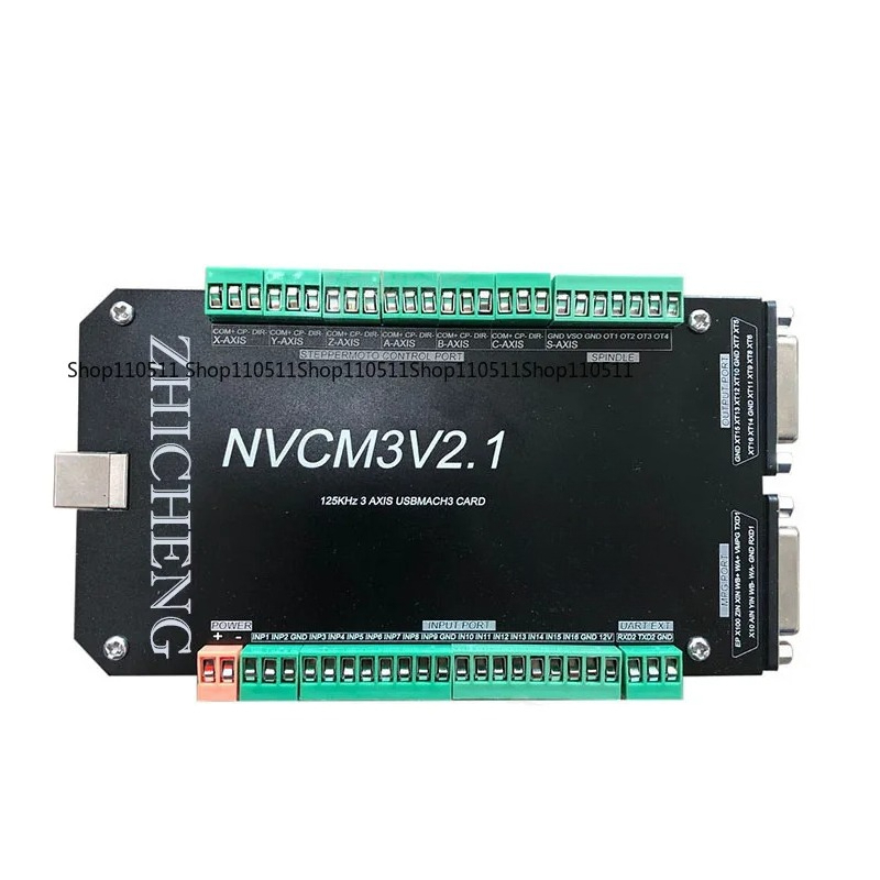 5 Axis Cnc Breakout Board Interface Mach3 - บอร์ดควบคุม CNC V2.1 3/4/5/6 แกน MACH3-Breakout