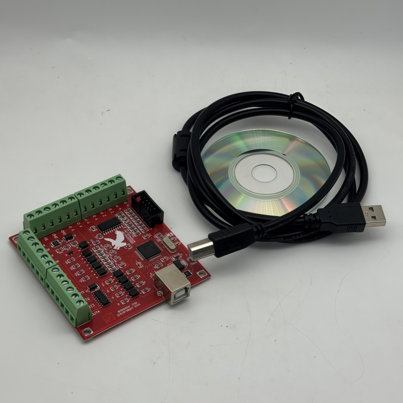 Mach3 Usb Cnc Controller 4 Axis 100Khz - MACH3 CNC USB 100กิโลเฮิรตซ์บอร์ดฝ่าวงล้อม4แกนอินเทอร์เฟซไดรเวอร์ตัวควบคุมการเคลื่อนไหว CNC USB