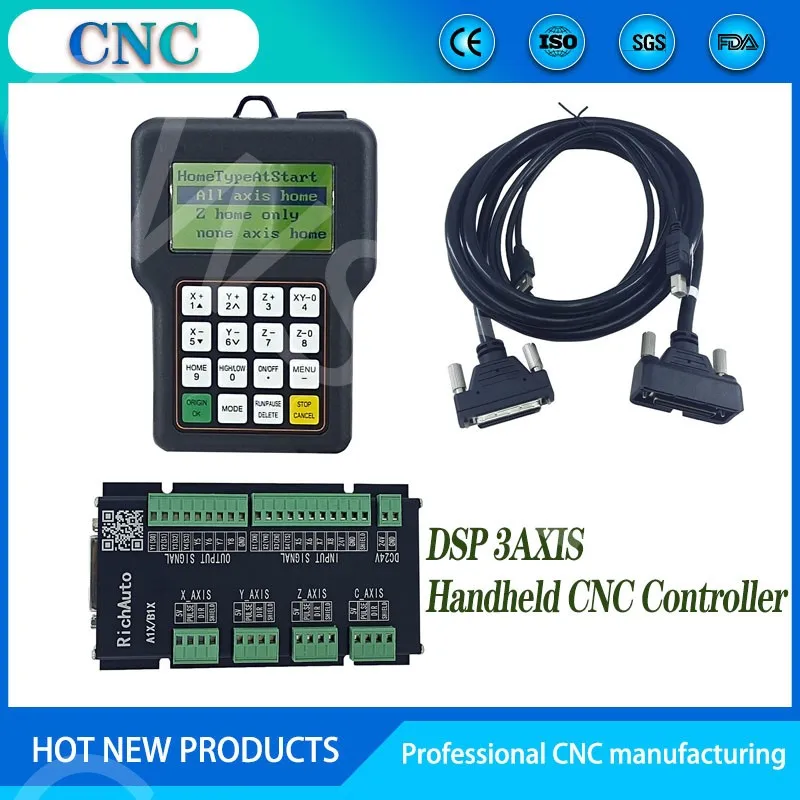 Richauto A11 Dsp Controller 3 Axis - RichAuto DSP A11E คอนโทรลเลอร์ 3 แกน