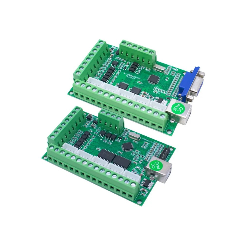 5 Axis Cnc Breakout Board Interface Mach3 - บอร์ดไดรเวอร์ CNC MACH3 5 แกน บอร์ดเบรกเอาต์