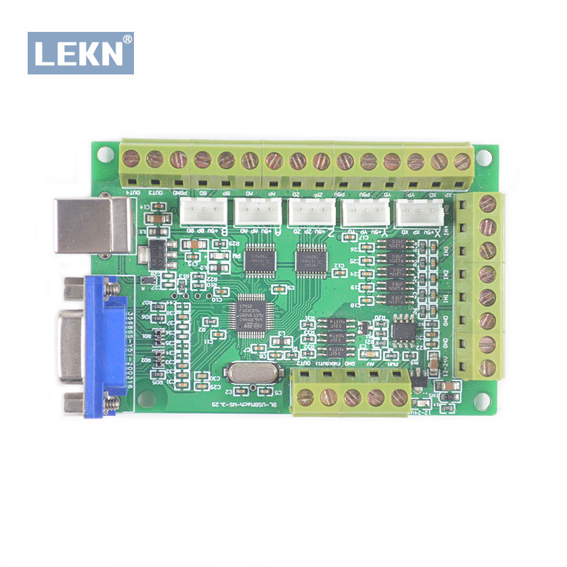 5 Axis Cnc Breakout Board Interface Mach3 - MACH3 Breakout Board,พอร์ตUSB,100Khz 5แกนควบคุมInterface Driver Motion