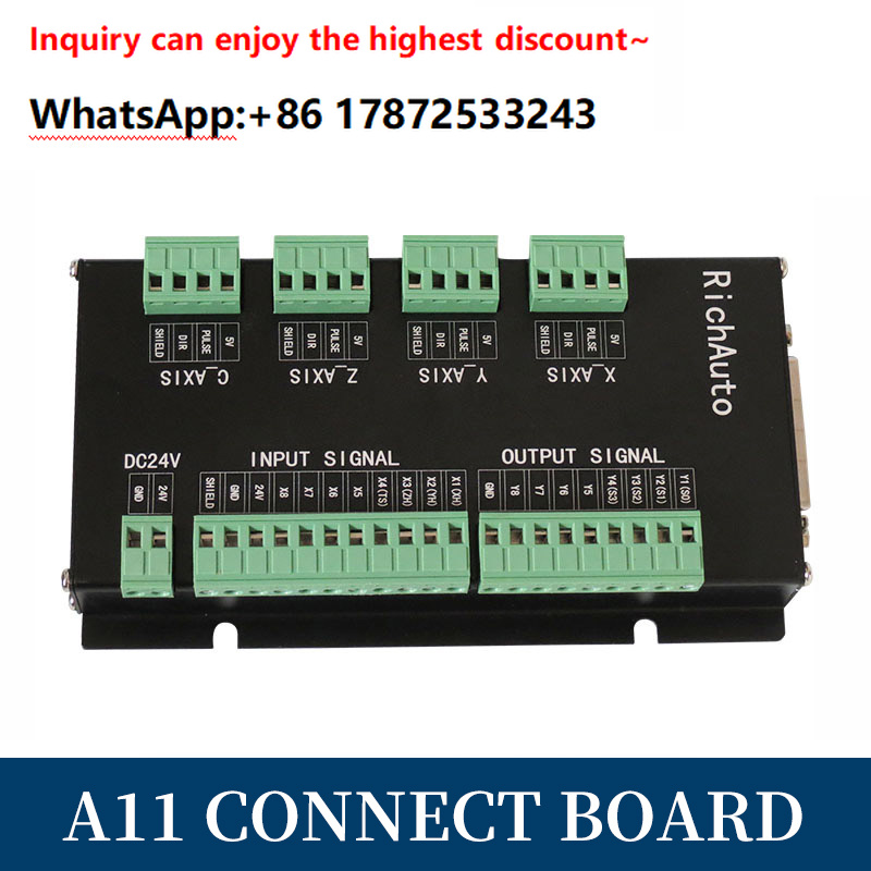 รีโมทคอนโทรลเครื่องแกะสลักซีเอ - Richauto A11 Dsp Controller 3 Axis บทวิจารณ์และราคา