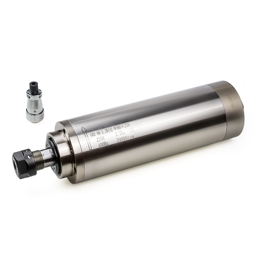 ชุดแกนมอเตอร์ CNC ระบายความร้อ - 2.2Kw Water Cooled Spindle Kit Vfd บทวิจารณ์และราคา