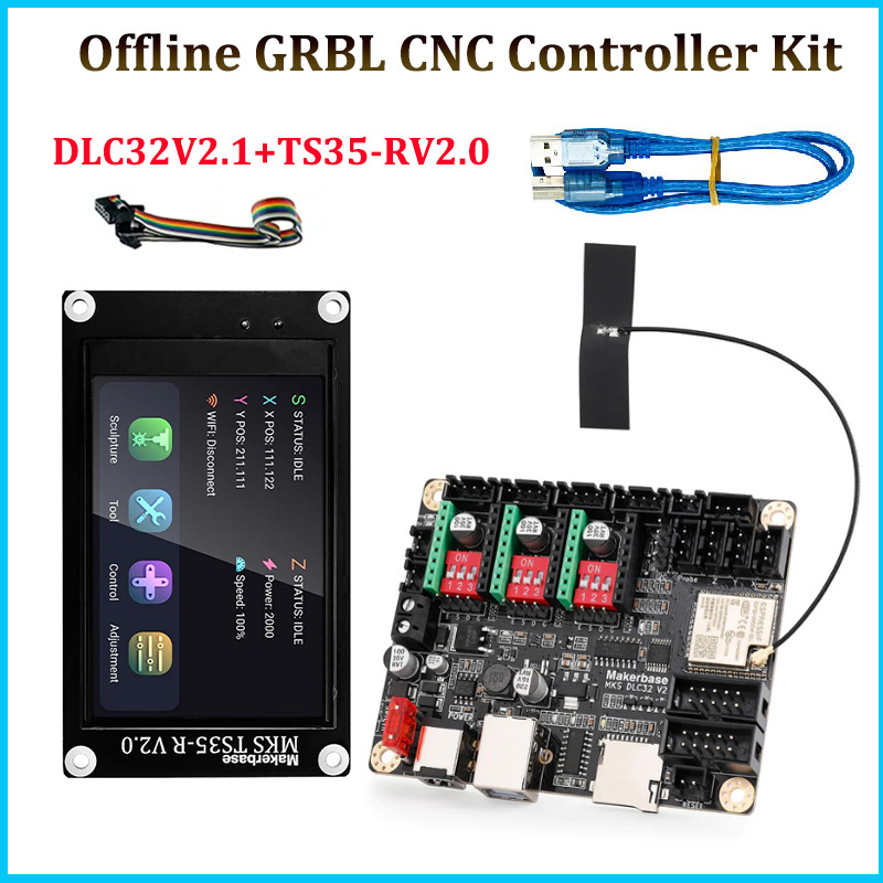 Makerbase MKS DLC32 V2.1 32Bit - Grbl 32 Bit Control Board Offline Display บทวิจารณ์และราคา