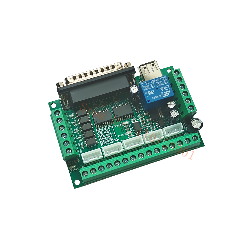 1 PC 5 แกน CNC Breakout BOARD  - 5 Axis Cnc Breakout Board Interface Mach3 บทวิจารณ์และราคา