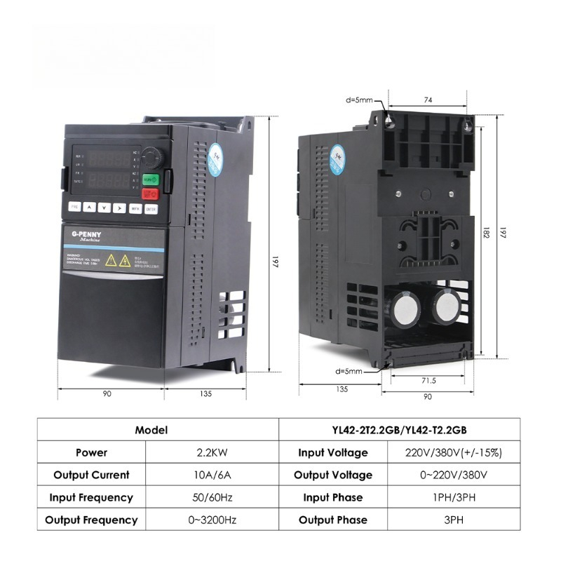 2.2kw ER20 D80 12000rpm/24000r - 2.2Kw Water Cooled Spindle Kit Vfd บทวิจารณ์และราคา