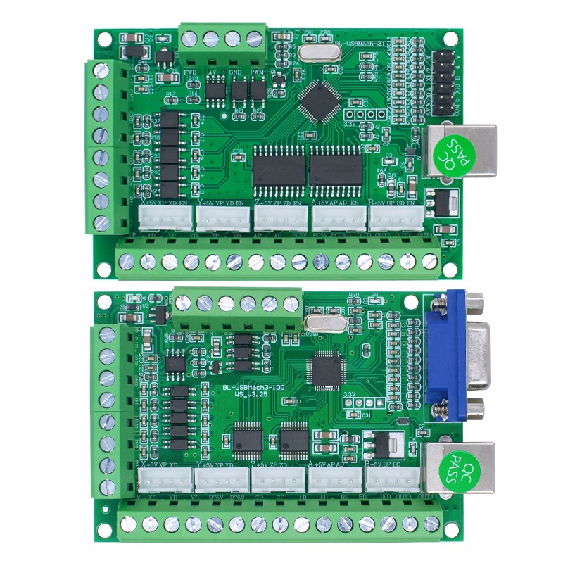 1 ชิ้นมอเตอร์บอร์ด CNC USB MAC - 5 Axis Cnc Breakout Board Interface Mach3 บทวิจารณ์และราคา