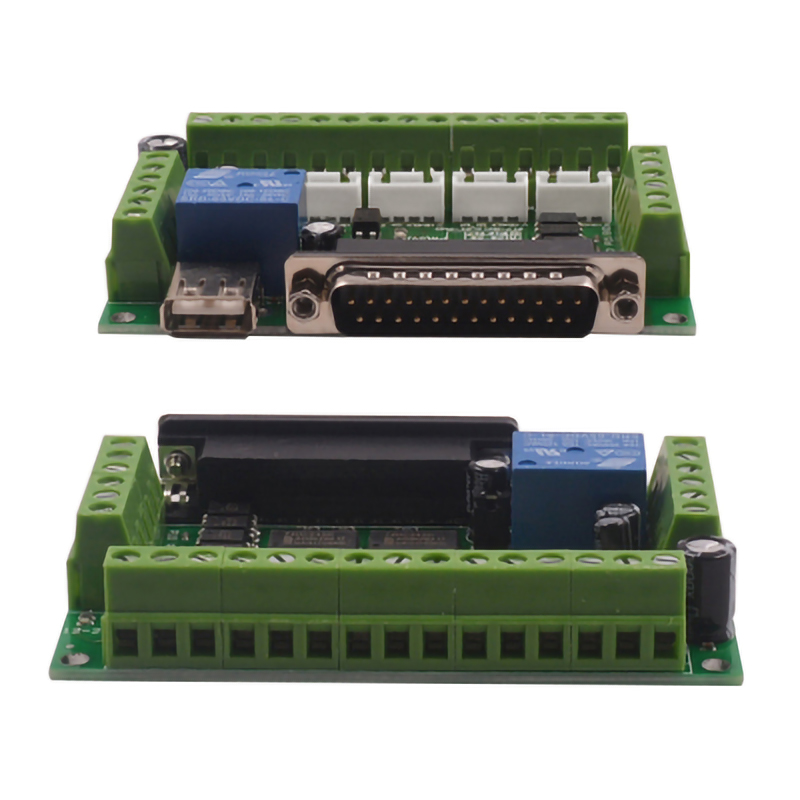 1 ชุด 5 แกน CNC อินเทอร์เฟซอะแ - 5 Axis Cnc Breakout Board Interface Mach3 บทวิจารณ์และราคา