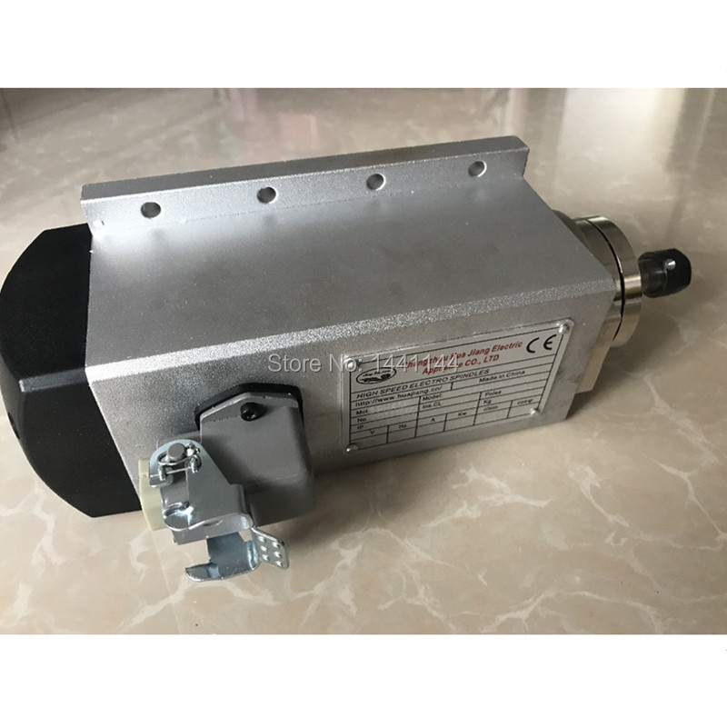 แกนระบายความร้อนด้วยอากาศ 3KW  - Er20 Collet Chuck Spindle Motor 220V บทวิจารณ์และราคา