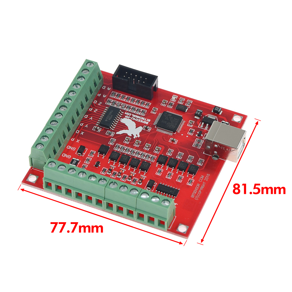CNC USB Mach3 100Khz Breakout  - Mach3 Usb Cnc Controller 4 Axis 100Khz บทวิจารณ์และราคา