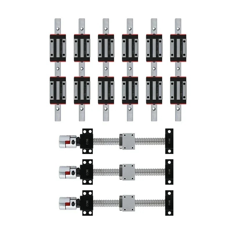 รางเลื่อนแบบเส้นตรง 2 ชิ้น HGR - Hgr20 Linear Guide Rail Ballscrew Set บทวิจารณ์และราคา