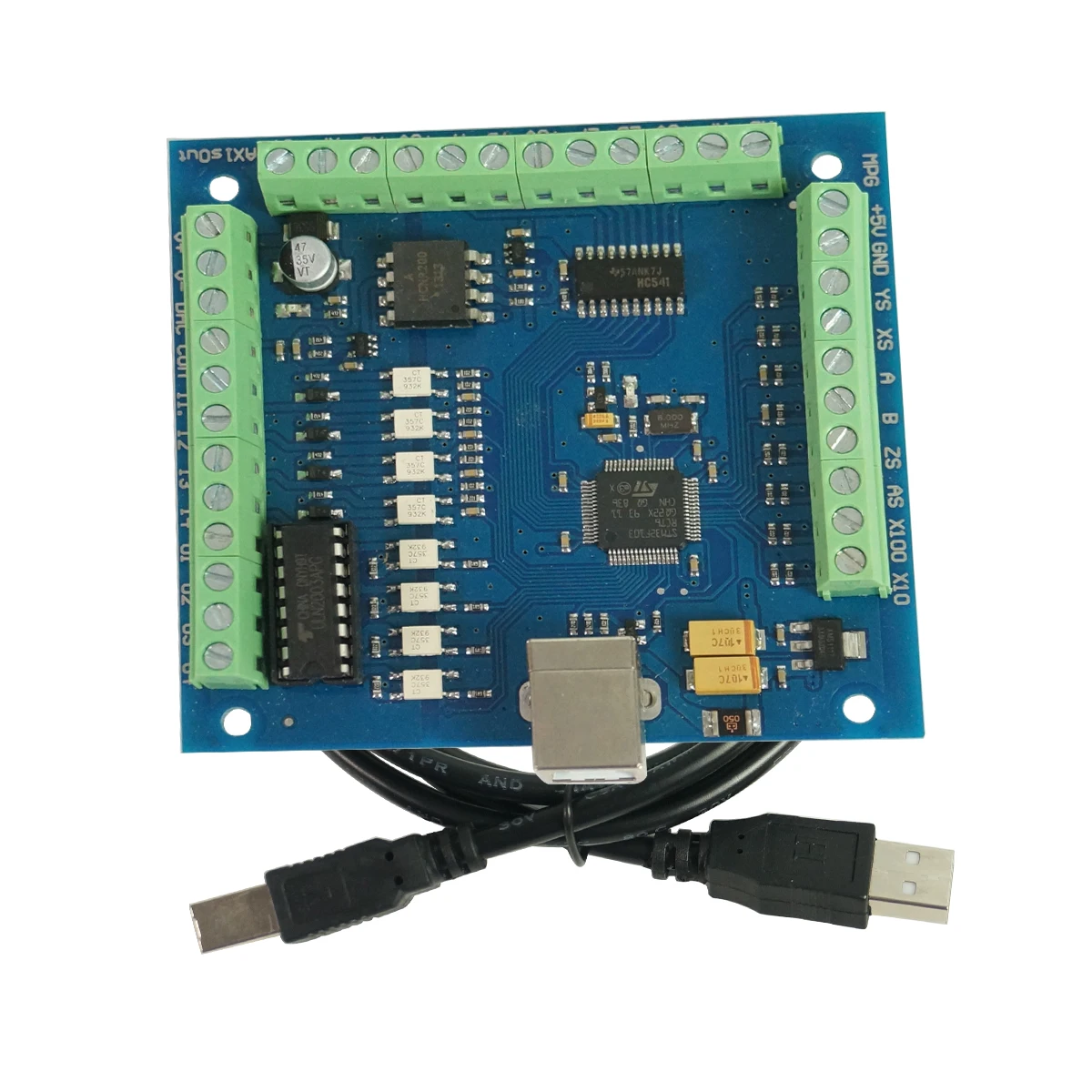 CNC การเคลื่อนที่ควบคุมการ์ด M - Mach3 Usb Cnc Controller 4 Axis 100Khz บทวิจารณ์และราคา