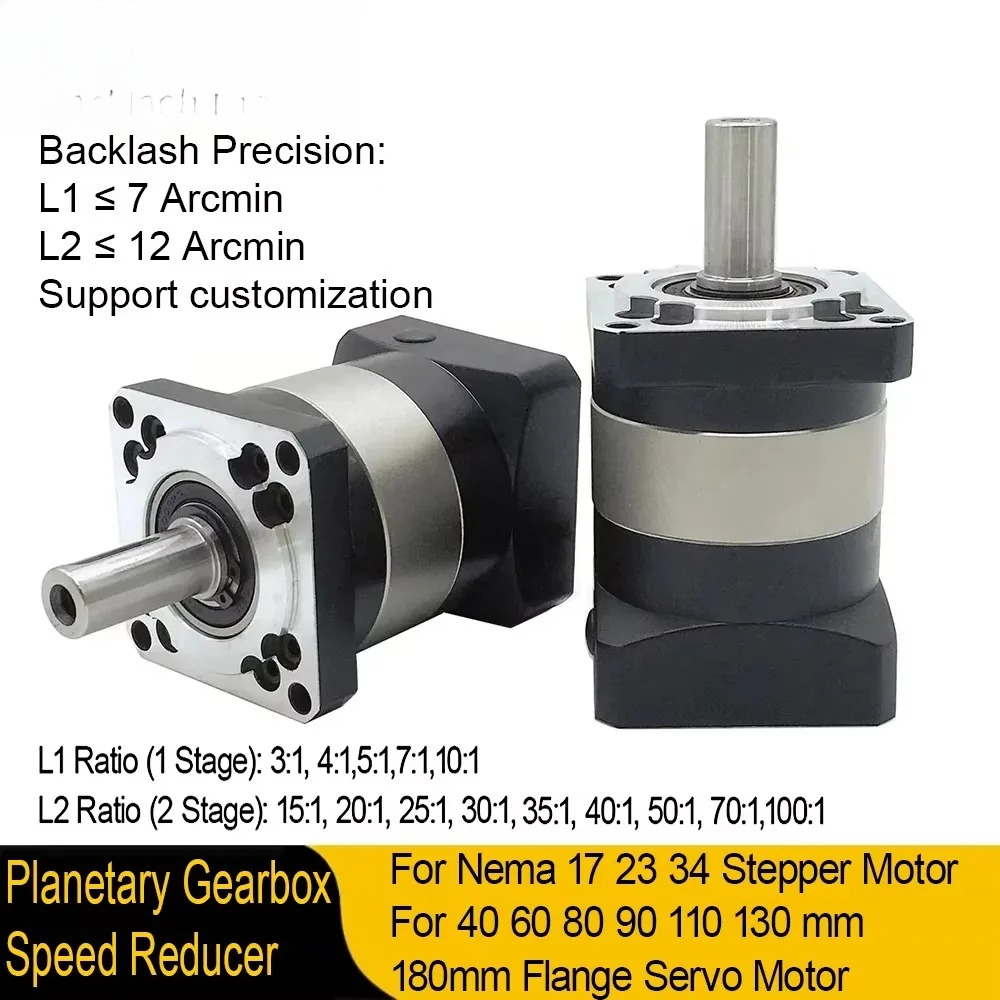 มอเตอร์เกียร์ทดรอบแบบแพลนเนทาร - Planetary Gearbox Reducer Nema 23 34 บทวิจารณ์และราคา