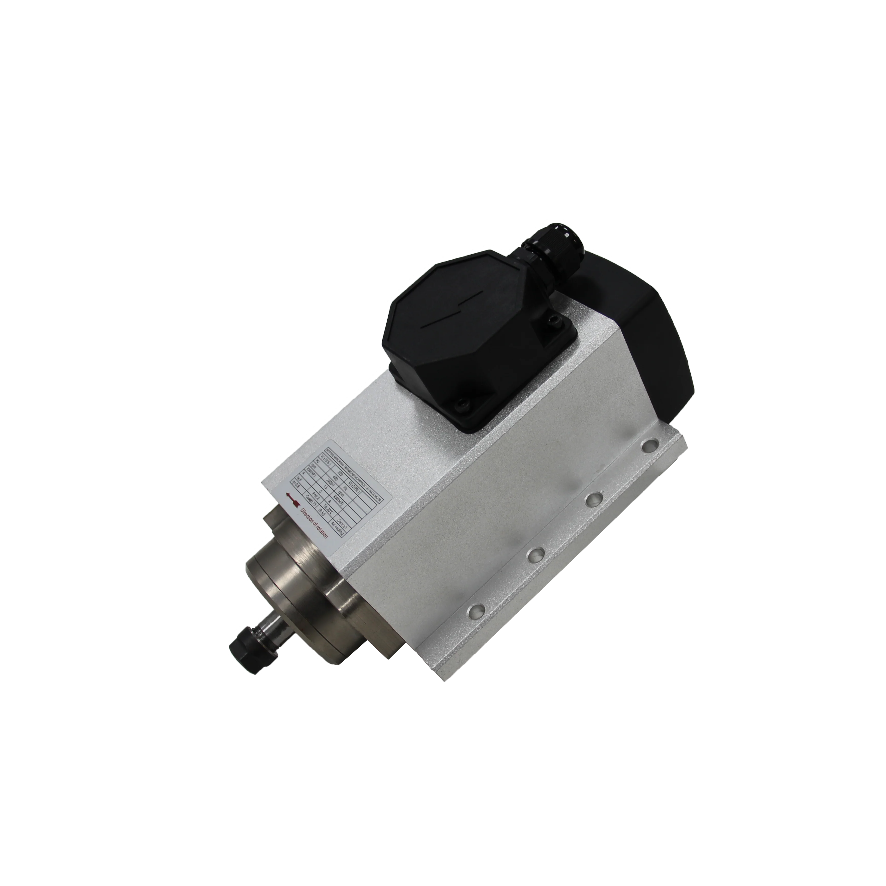 มอเตอร์แกนหมุน Er11 110v 220v  - Air Cooled 1.5Kw Spindle Motor Inverter 110V บทวิจารณ์และราคา
