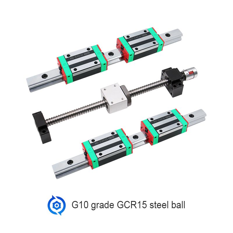CNC Router Linear ท่องเที่ยวชุ - Hgr20 Linear Guide Rail Ballscrew Set บทวิจารณ์และราคา