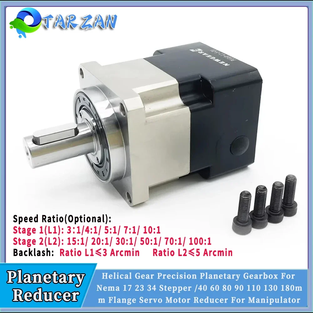 Helical Gear Nema23/Nema 34 ดา - Planetary Gearbox Reducer Nema 23 34 บทวิจารณ์และราคา