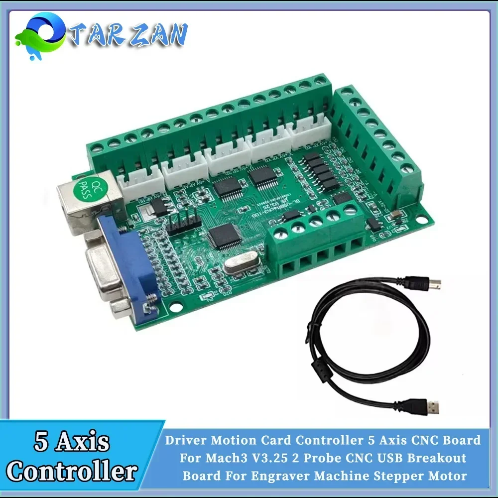 บอร์ดเชื่อมต่อ CNC 5 แกน Mach3 - 5 Axis Cnc Breakout Board Interface Mach3 บทวิจารณ์และราคา