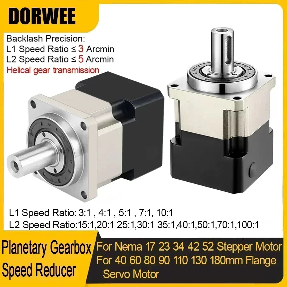 ชุดเกียร์ทดรอบแบบเฮลิคอลสำหรับ - Planetary Gearbox Reducer Nema 23 34 บทวิจารณ์และราคา