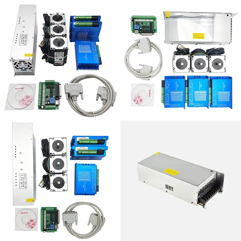 ชุดมอเตอร์เซอร์โว CNC 3 แกน 2N - Nema 23 Closed Loop Stepper Motor Driver Kit บทวิจารณ์และราคา