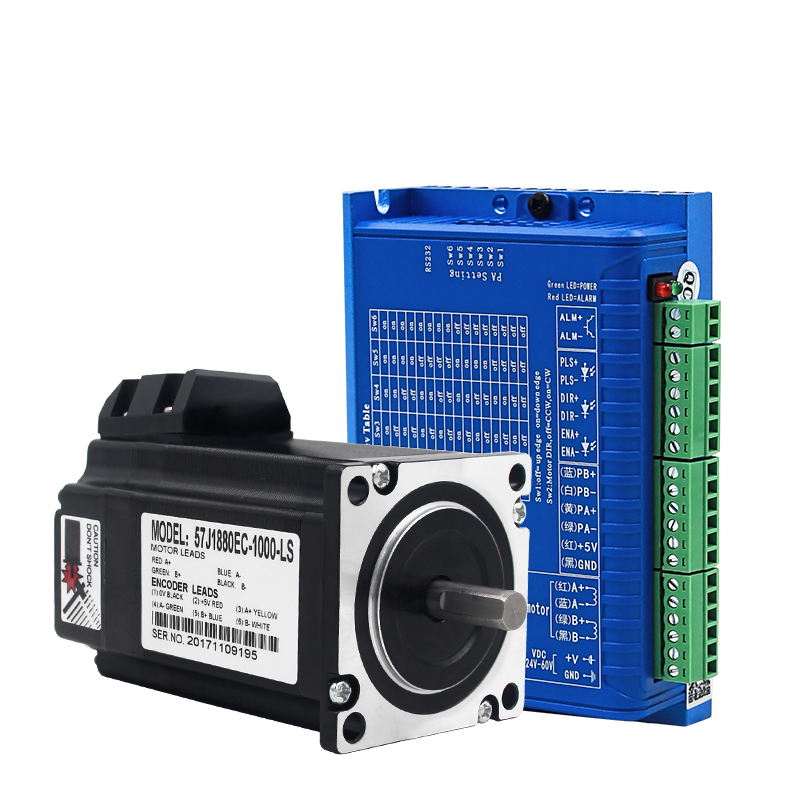 NEMA23 2NM JMC 2เฟส57ปิด Loop  - Nema 23 Closed Loop Stepper Motor Driver Kit บทวิจารณ์และราคา