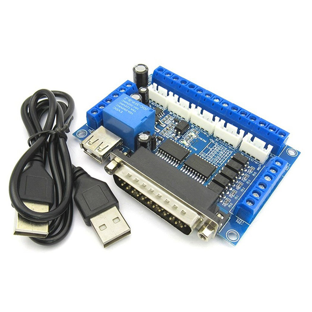 อะแดปเตอร์เชื่อมต่อ CNC 5 แกน  - 5 Axis Cnc Breakout Board Interface Mach3 บทวิจารณ์และราคา