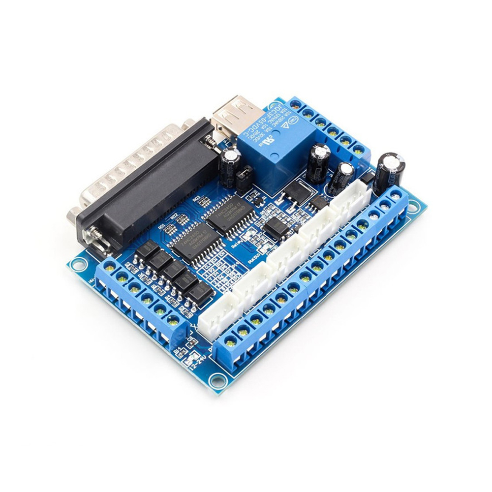 อะแดปเตอร์เชื่อมต่อ CNC 5 แกน  - 5 Axis Cnc Breakout Board Interface Mach3 บทวิจารณ์และราคา