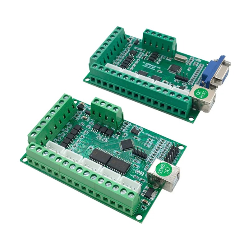 1 ชิ้น บอร์ดควบคุม บอร์ดแยกสัญ - 5 Axis Cnc Breakout Board Interface Mach3 บทวิจารณ์และราคา