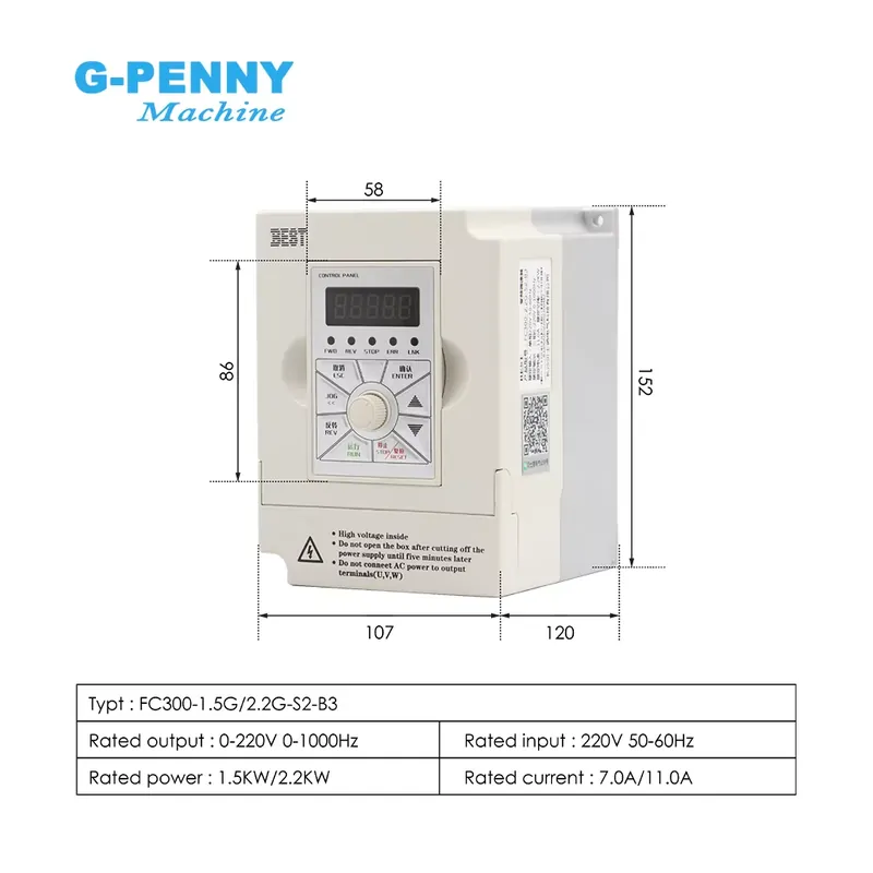 ชุดมอเตอร์แกนหมุน G-penny 2.2K - 2.2Kw Water Cooled Spindle Kit Vfd บทวิจารณ์และราคา