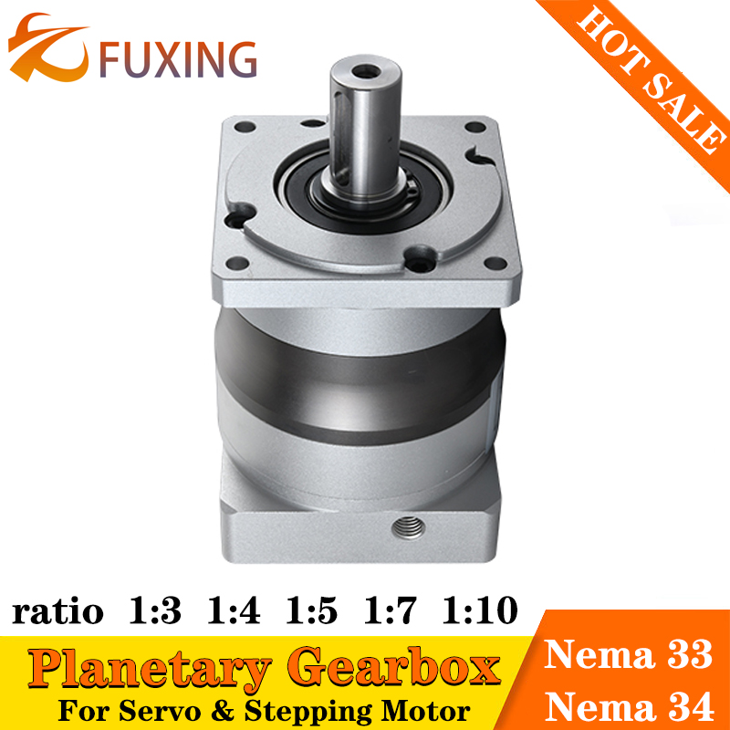 PLF85A อัตราส่วน 5:1 10:1 20:1 - Planetary Gearbox Reducer Nema 23 34 บทวิจารณ์และราคา