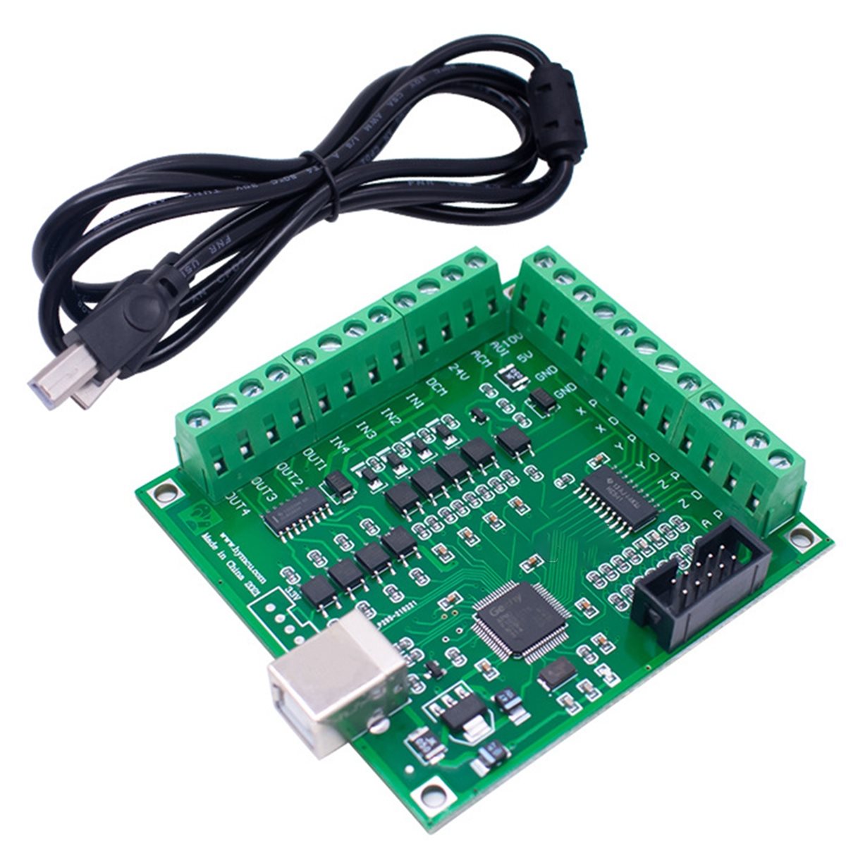 บอร์ดแปลงสัญญาณ FUA@ MACH3 CNC - Mach3 Usb Cnc Controller 4 Axis 100Khz บทวิจารณ์และราคา