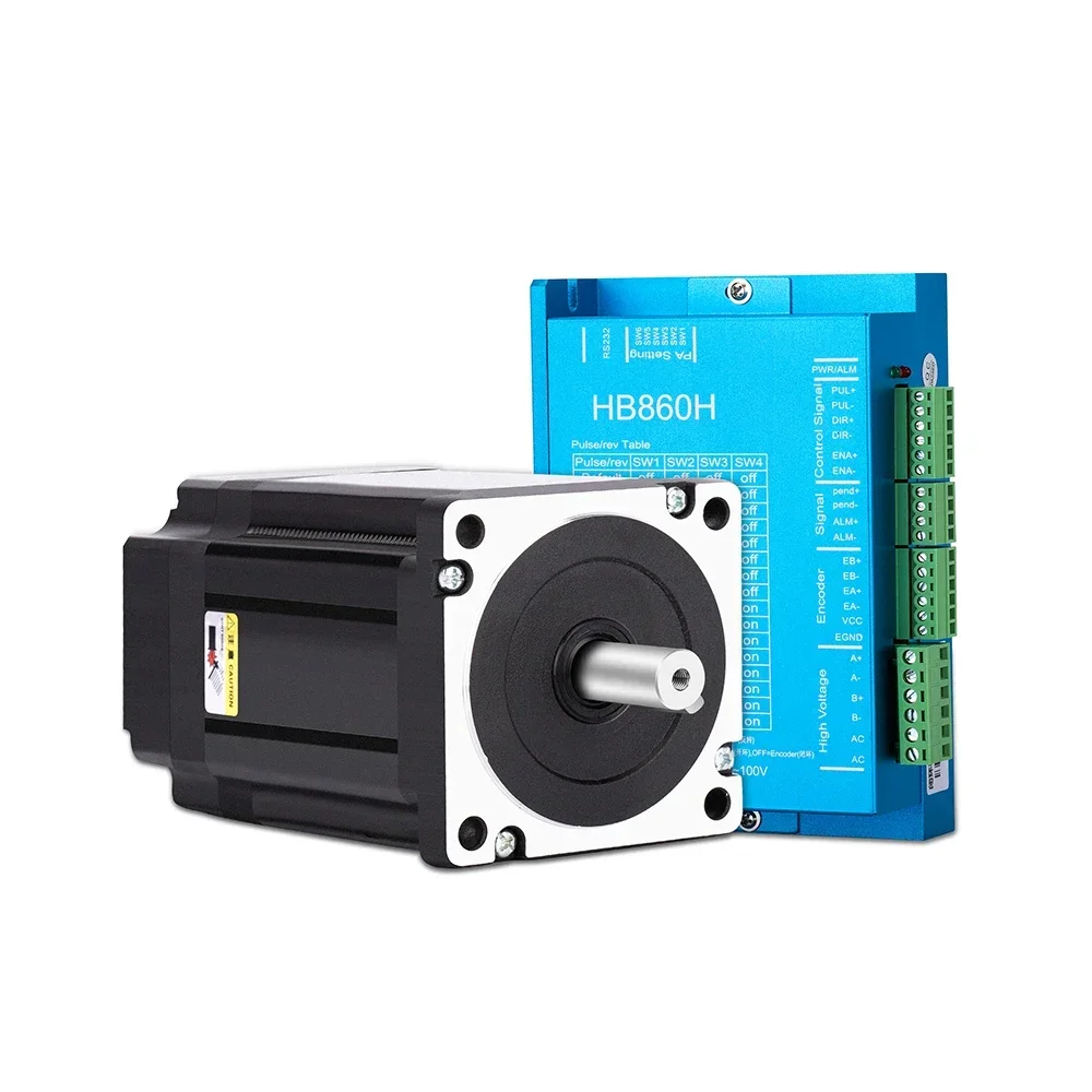 ปิด Loop Stepper Motor Driver  - Hybrid Servo Driver Nema 34 8.5Nm บทวิจารณ์และราคา