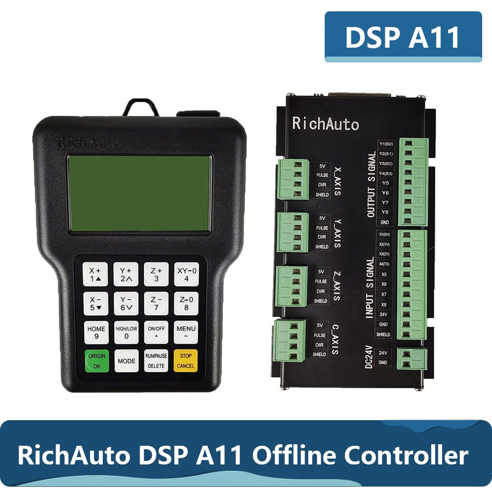 RichAuto DSP A11 CNC Controlle - Richauto A11 Dsp Controller 3 Axis บทวิจารณ์และราคา
