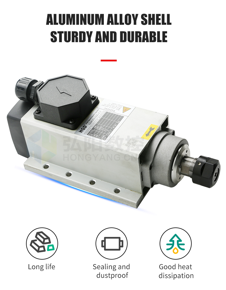 มอเตอร์แกนหมุนกัดแบบระบายความร - 2.2Kw Water Cooled Spindle Kit Vfd บทวิจารณ์และราคา