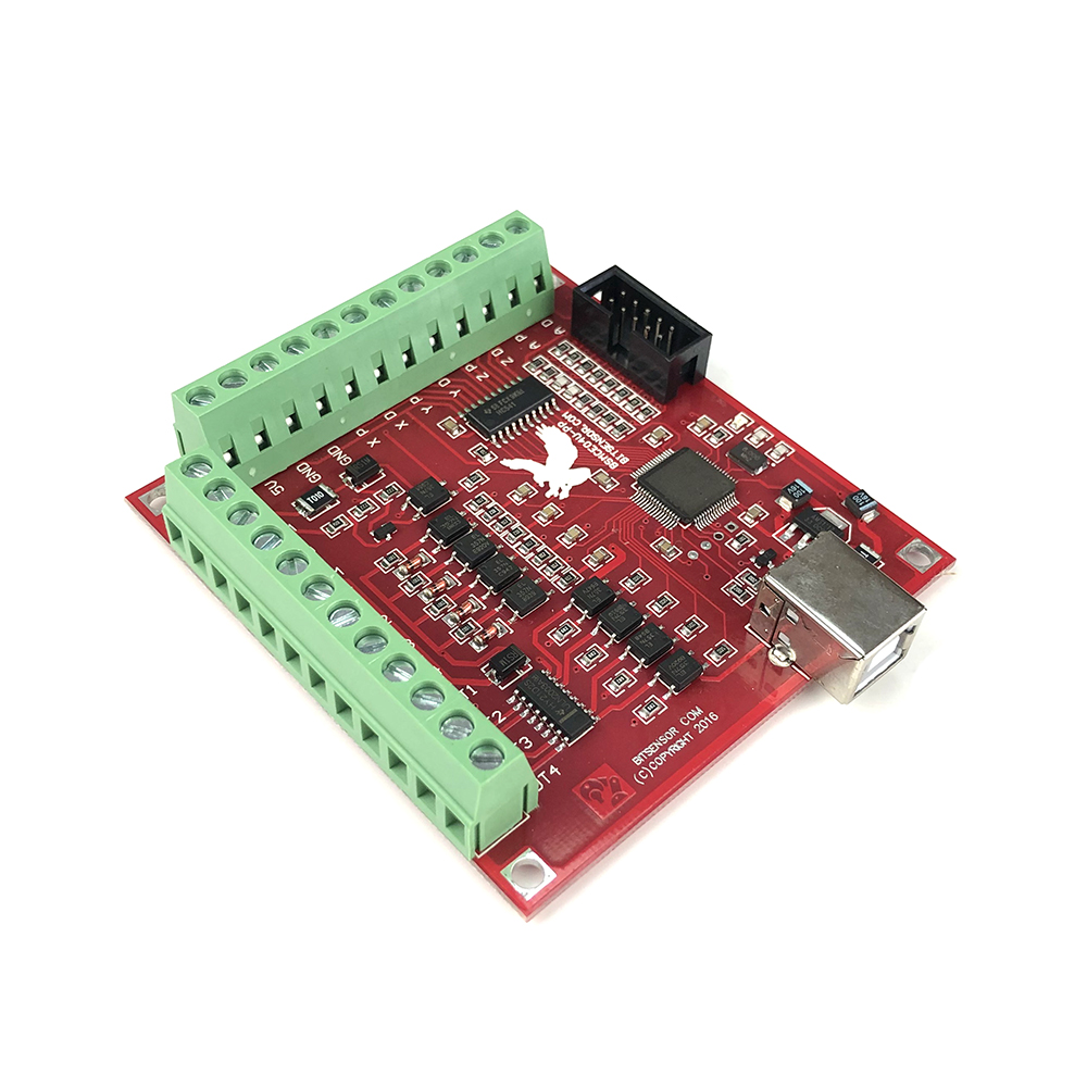 CNC USB MACH3 100Khz Breakout  - Mach3 Usb Cnc Controller 4 Axis 100Khz บทวิจารณ์และราคา