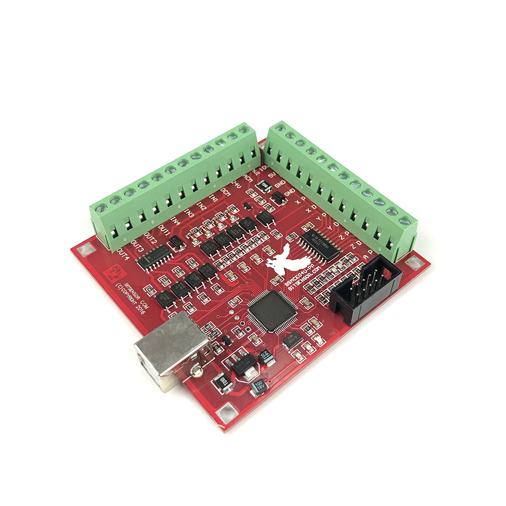 CNC USB MACH3 100Khz Breakout  - Mach3 Usb Cnc Controller 4 Axis 100Khz บทวิจารณ์และราคา