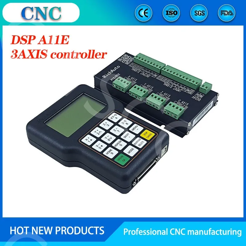 RichAuto DSP A11E คอนโทรลเลอร์ - Richauto A11 Dsp Controller 3 Axis บทวิจารณ์และราคา