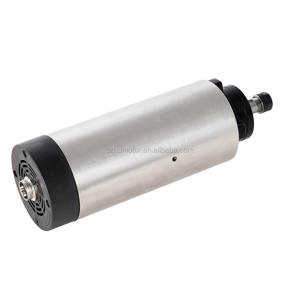ชุดมอเตอร์แกนหมุน CNC 80 มม. 1 - Air Cooled 1.5Kw Spindle Motor Inverter 110V บทวิจารณ์และราคา