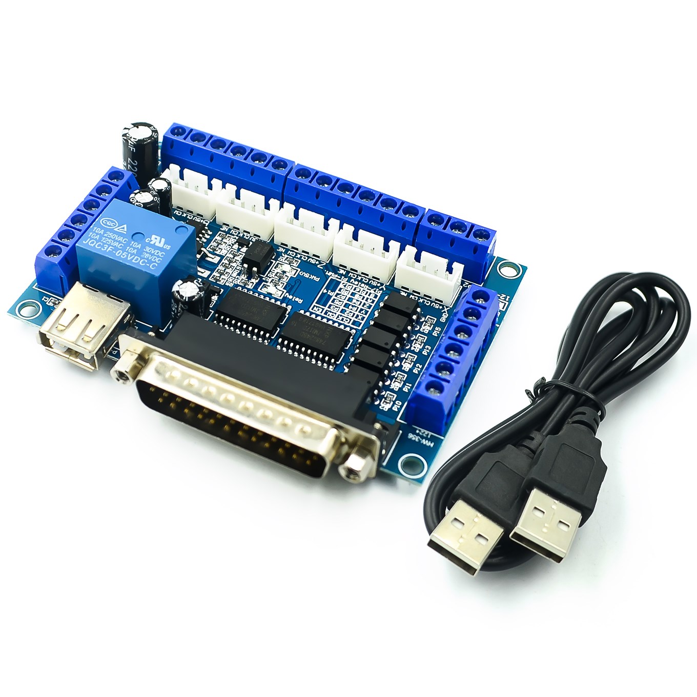 อัพเกรดบอร์ดแปลงสัญญาณ CNC 5 แ - 5 Axis Cnc Breakout Board Interface Mach3 บทวิจารณ์และราคา
