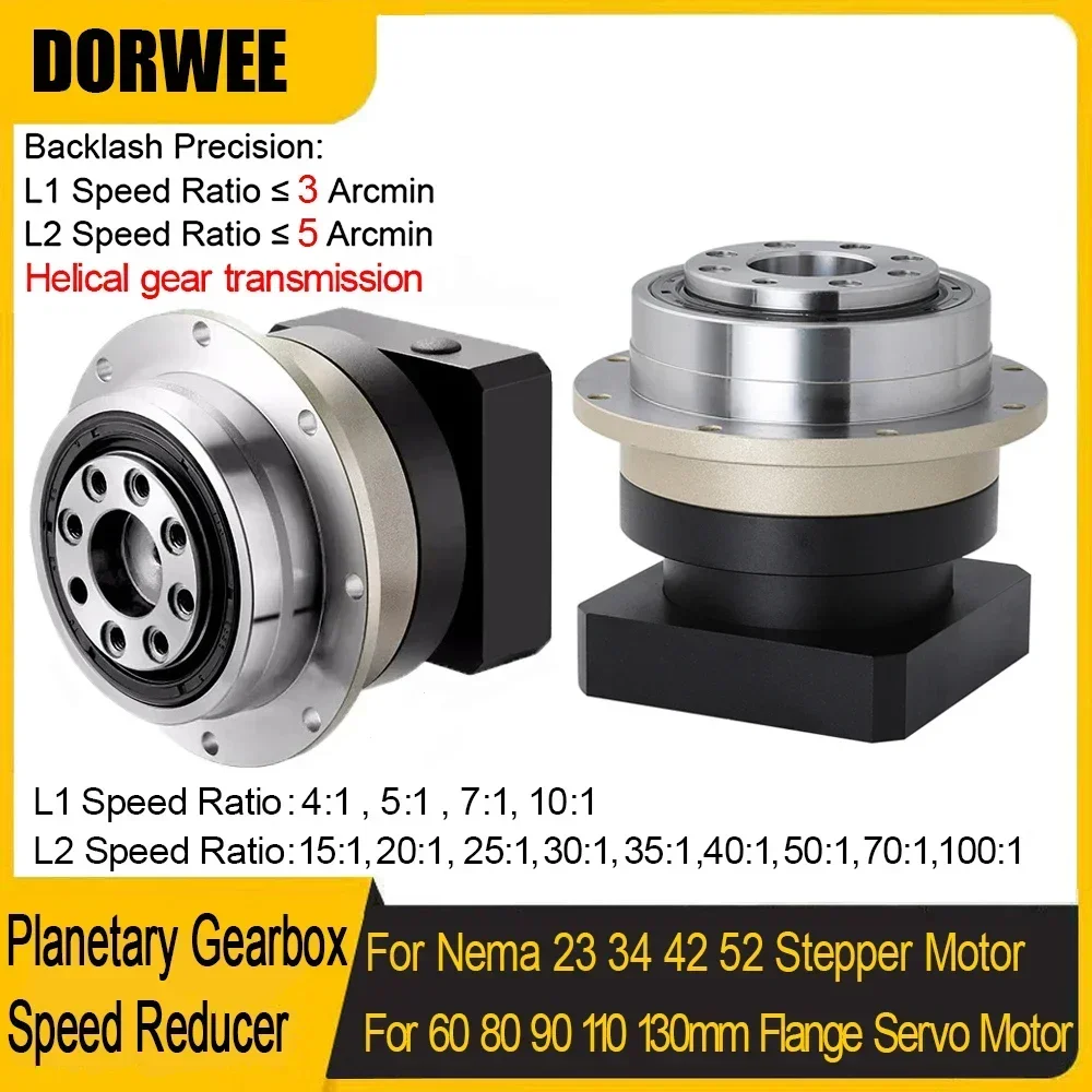 ดาวเคราะห์เกียร์ความแม่นยําสูง - Planetary Gearbox Reducer Nema 23 34 บทวิจารณ์และราคา